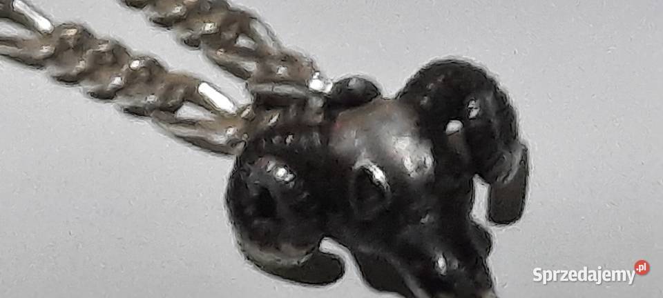 łańcuszek z czaszką barana srebro Warszawa