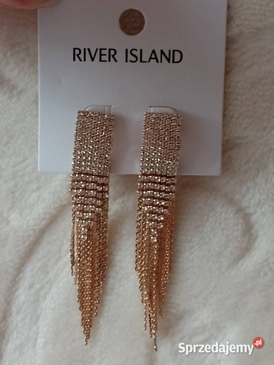 RIVER ISLANDDługie bogato zdobione kolczyki z Kraków sprzedam