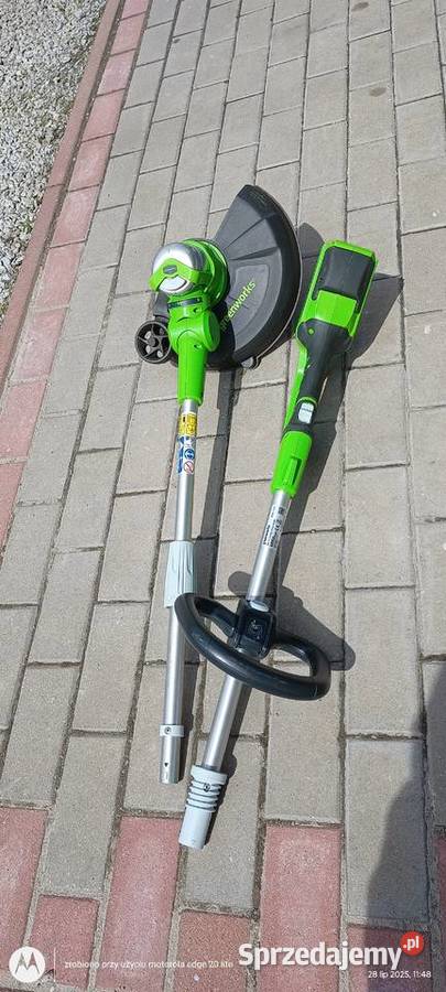 Sprzedam używaną podkaszarkę Greenworks 24v z 2