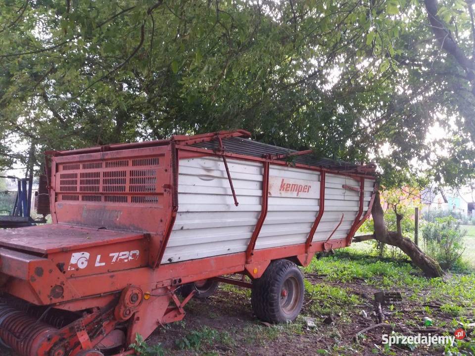 Przyczepa samozbierająca świętokrzyskie Rembieszyce