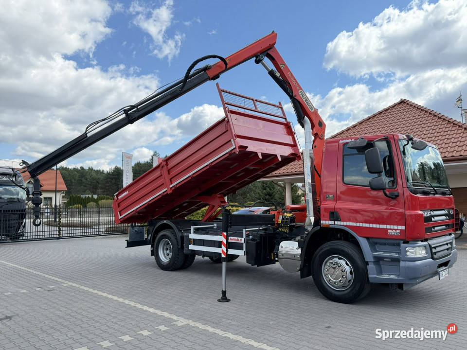 DAF CF 75310 HDS Palfinger PK 11001K Rotator elektryczne szyby świętokrzyskie Widełki sprzedam