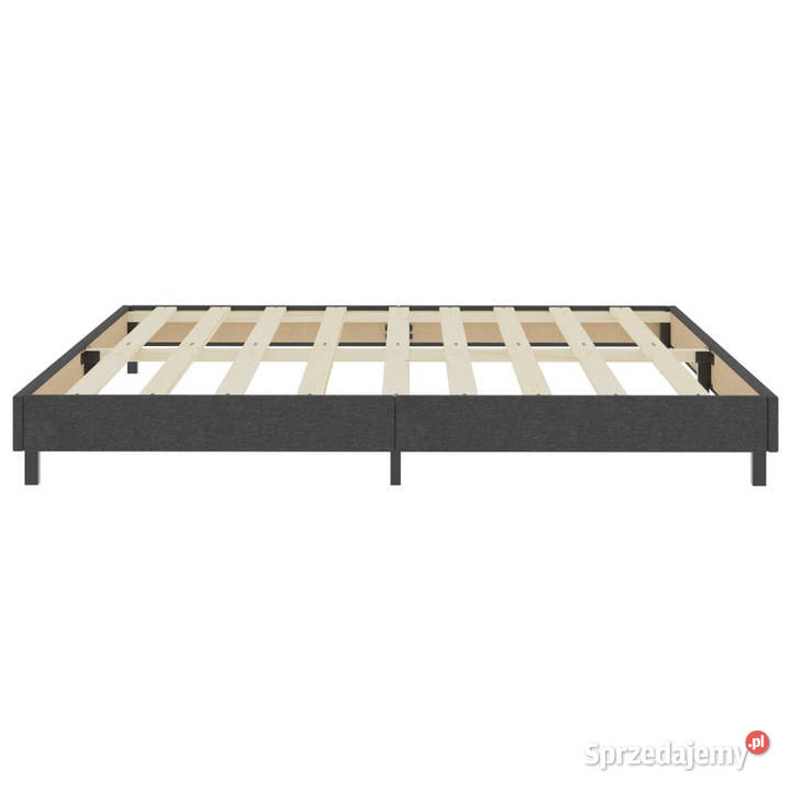 Łóżko kontynentalne szare tapicerowane 200x200 200cm sprzedam