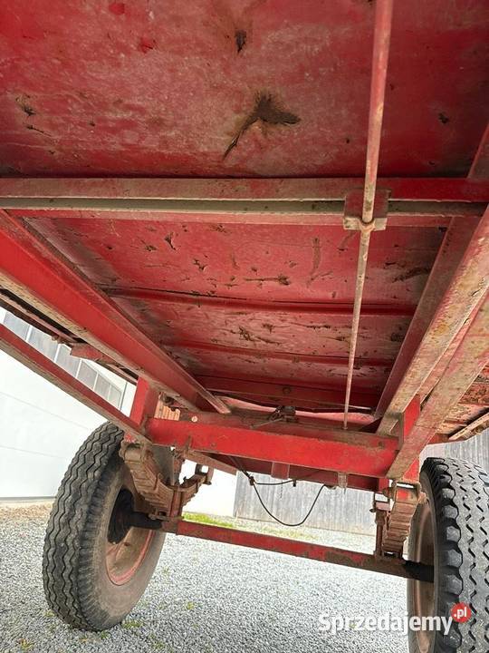 Przyczepa wywrotka 8 t nieuszkodzony