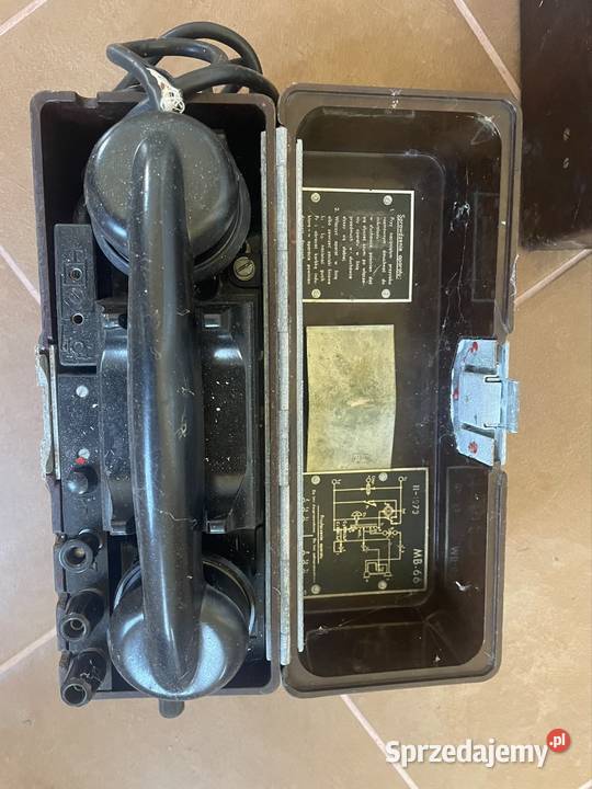 Telefony polowe TAJ43 MB66 sprawne Koszalin sprzedam
