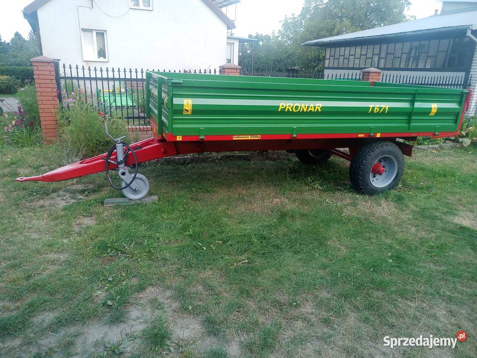 Przyczepa wywrotka nieuszkodzony Żelechów sprzedam