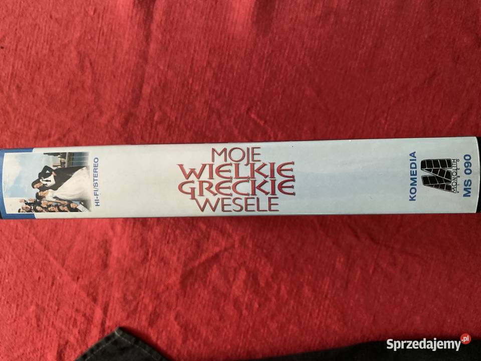 Moje Wielkie Greckie Weselefilm na kasecie VHS Lublin