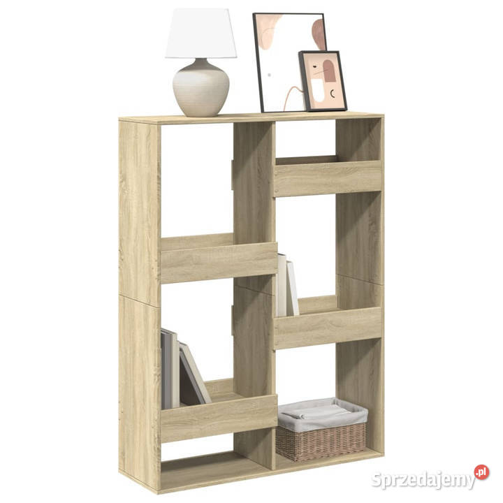 Regał dąb sonoma 100x33x135 materiał Warszawa