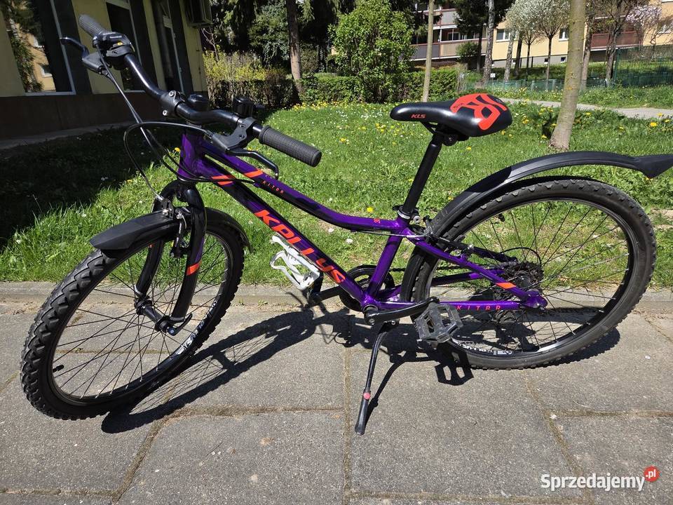 Rower Kellys Kiter 30 purple koła 24 małopolskie Kraków sprzedam