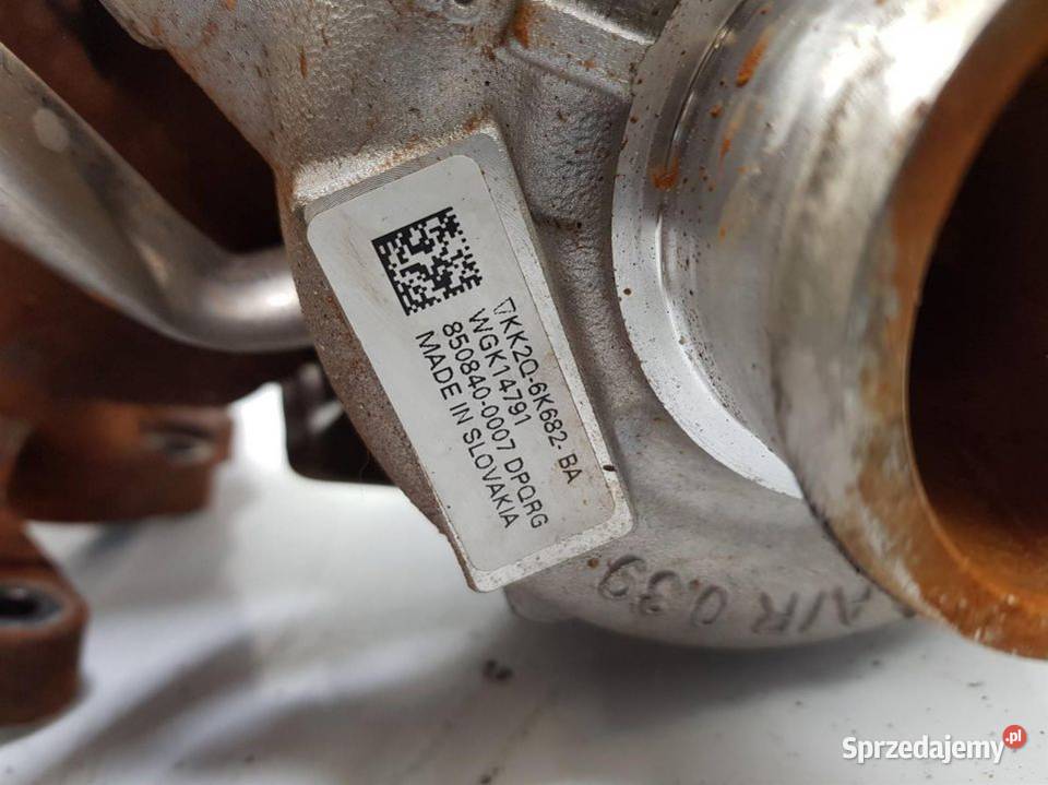 TURBOSPRĘŻARKA FORD TRANSIT MK8 KK2Q6K682BA Pozostałe Lipno