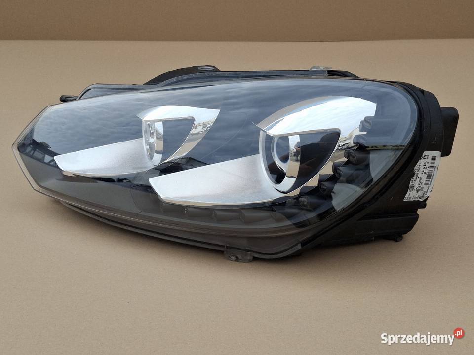 VW GOLF VI 6 REFLEKTOR LEWY BIXENON LED LAMPA Bieleń
