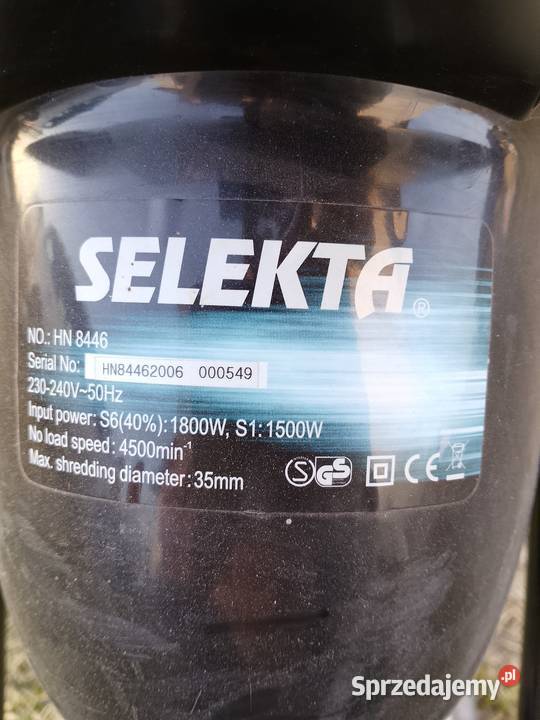 Rozdrabniacz do gałezi rębak Chełm