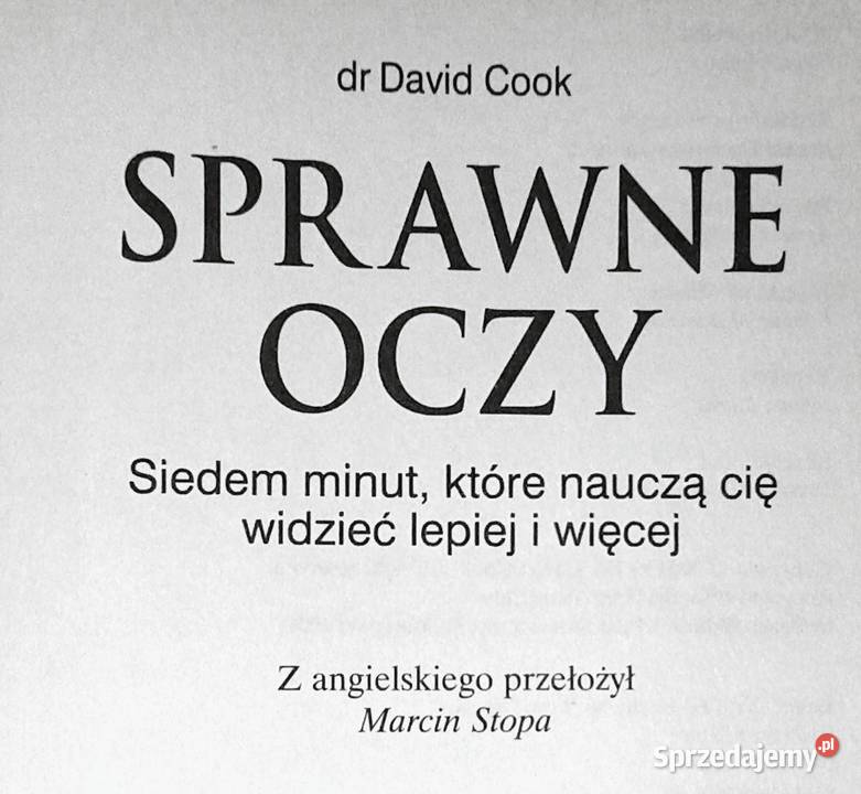 Sprawne oczy David Cook Chełm