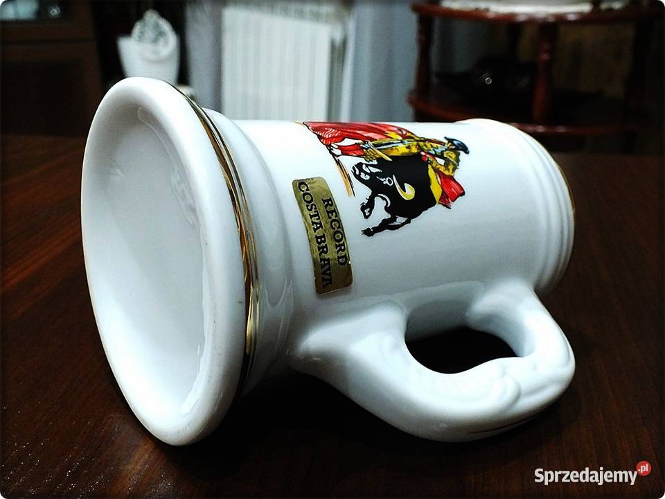 Kufel z porcelany Torreador z bykiem Żary sprzedam