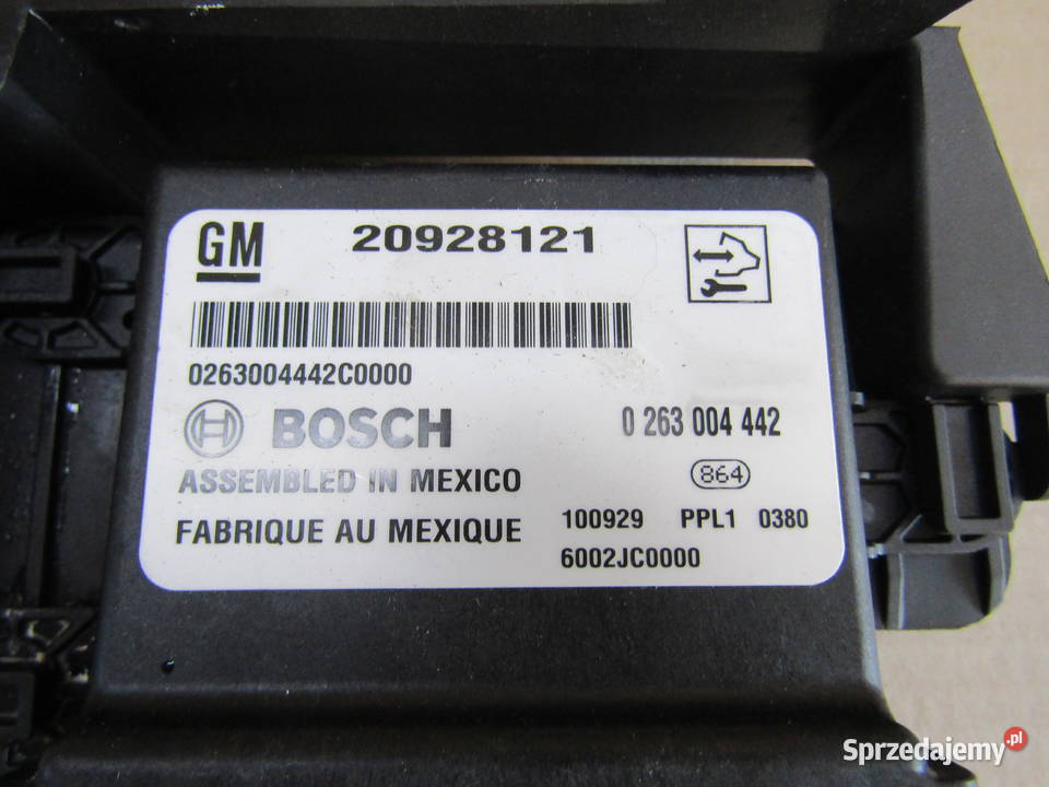 MODUŁ PDC PARKTRONIC OPEL MERIVA B 20928121 osobowe