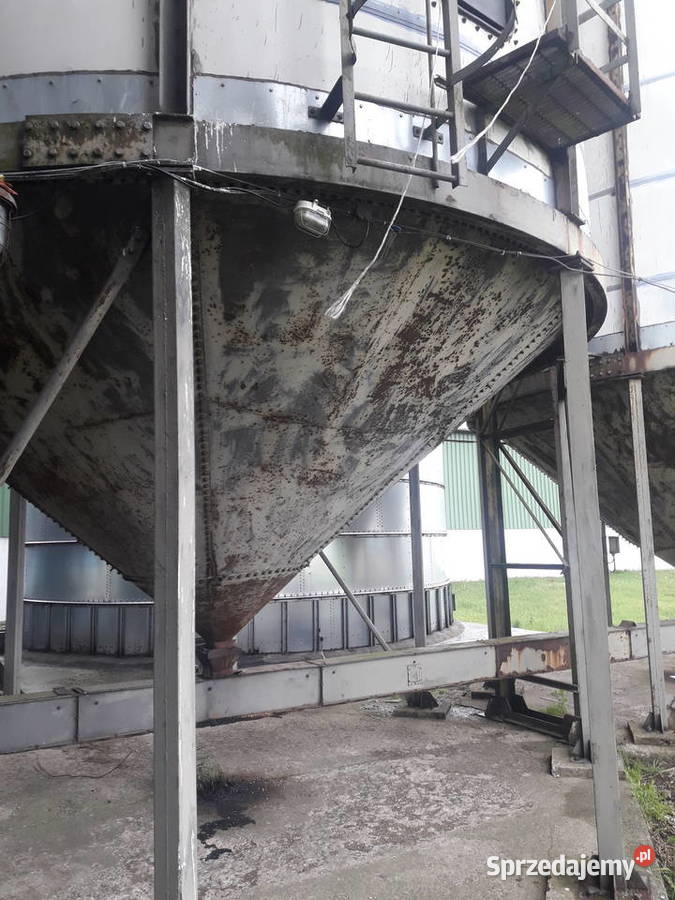 Silosy zbożowe lejowe 150 ton sprzedam