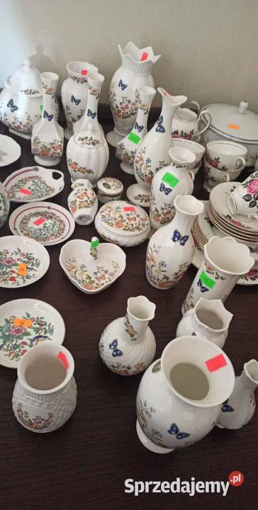 Wazoniki Aynsley Made in eMotylki łąka kwiatki