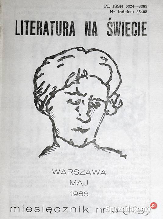 Literatura na świecie 5 178 1986 Pozostałe