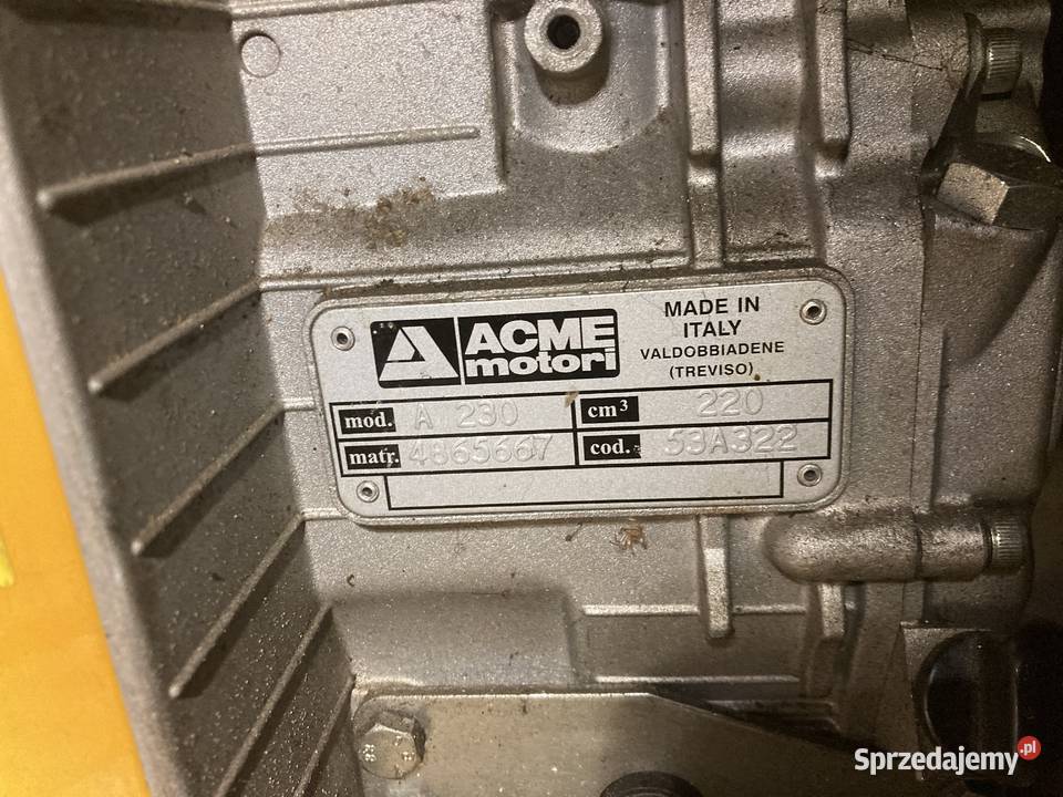 Silnik ACME przemysłowy Szczecin sprzedam