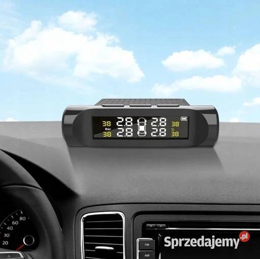 ZEWNĘTRZNY SYSTEM TPMS LCD CZUJNIKI CIŚNIENIA