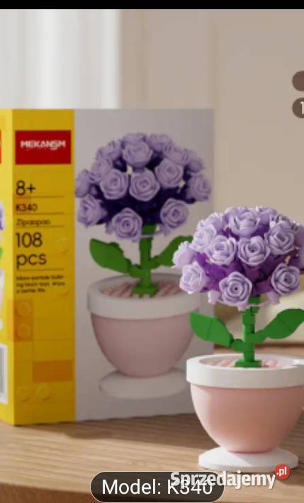 Kwiatek z lego Gliwice