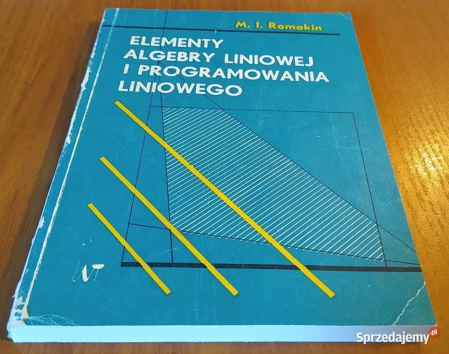 Elementy algebry liniowej i programowania Gdańsk