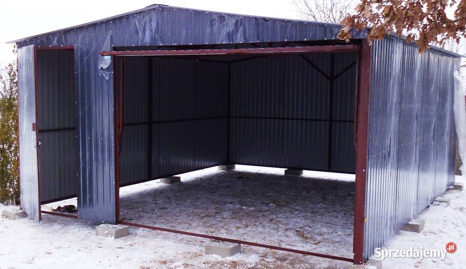 Garaż blaszany 5x5