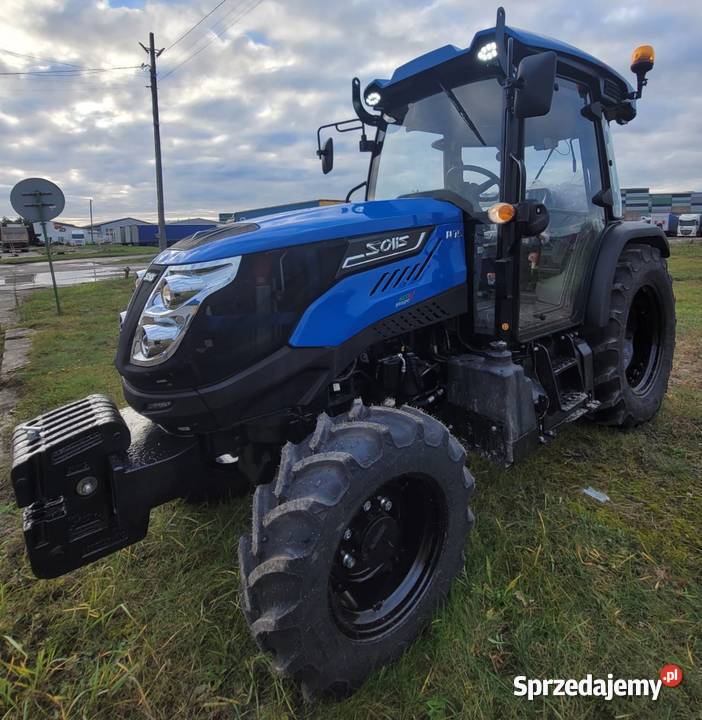 Ciągnik sadowniczy SOLIS 75 4x4 4cylindry Sompolno sprzedam