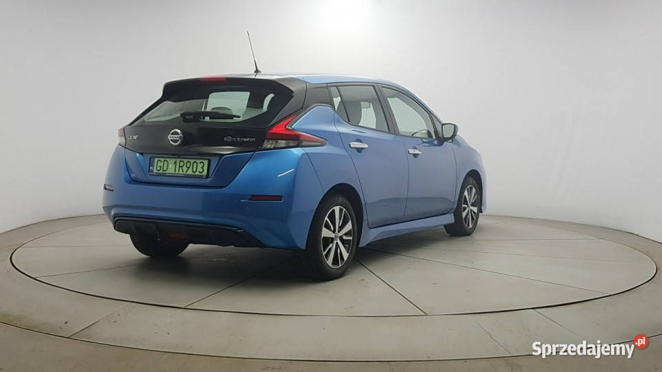 Nissan Leaf 40kWh Acenta Z polskiego salonu kurtyny powietrzne Warszawa