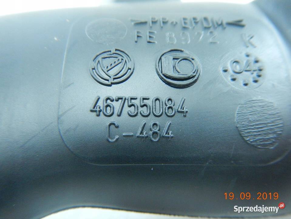 RURA DOLOT POWIETRZA FIAT PUNTO II 19 ASO sprzedam