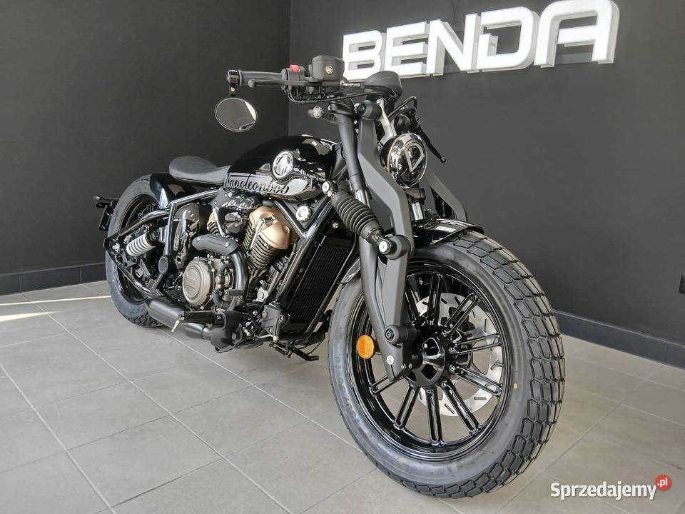 Motocykl Benda Napoleon Bob 125 phantom black nieuszkodzony Nowy Sącz