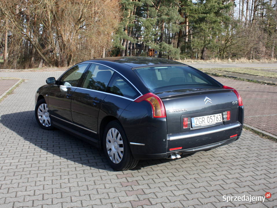Citroen C6 22HDI skóra HUD zadbany zar w Rok produkcji 2007 zachodniopomorskie sprzedam