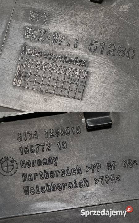 BMW 4 F32 F33 F36 WLOT KANAŁ KIEROWNICA osobowe Pleszew