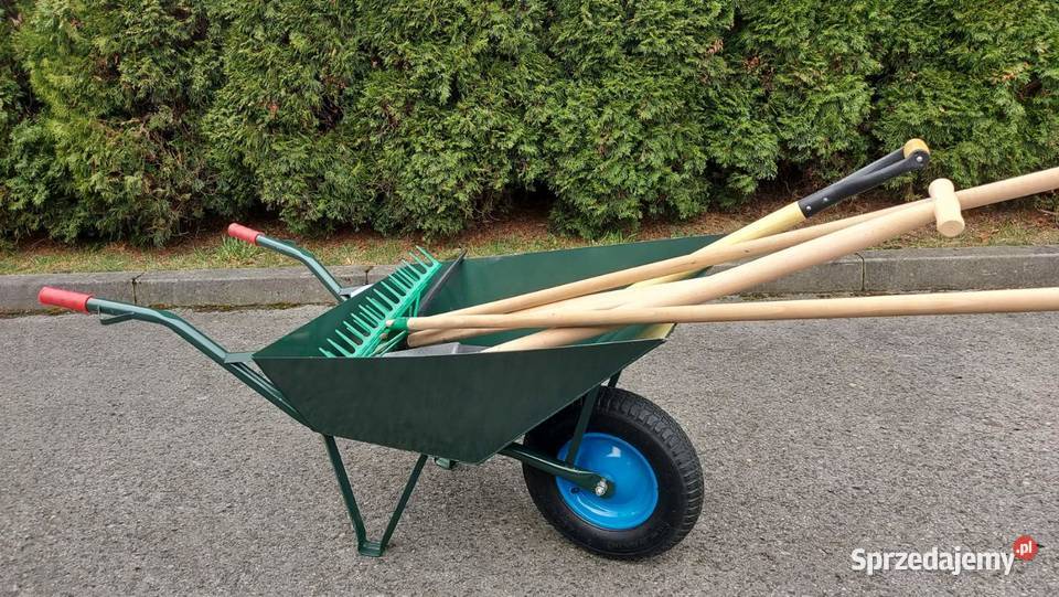 Taczki ogrodowe KOŁO do taczki ZESTAW szpadel Kraków