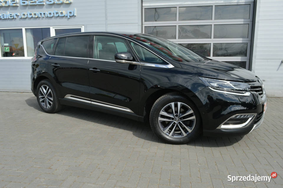 Renault Espace 20 dci Automat 7osób Full LED czarny Motoryzacja lubelskie Hrubieszów
