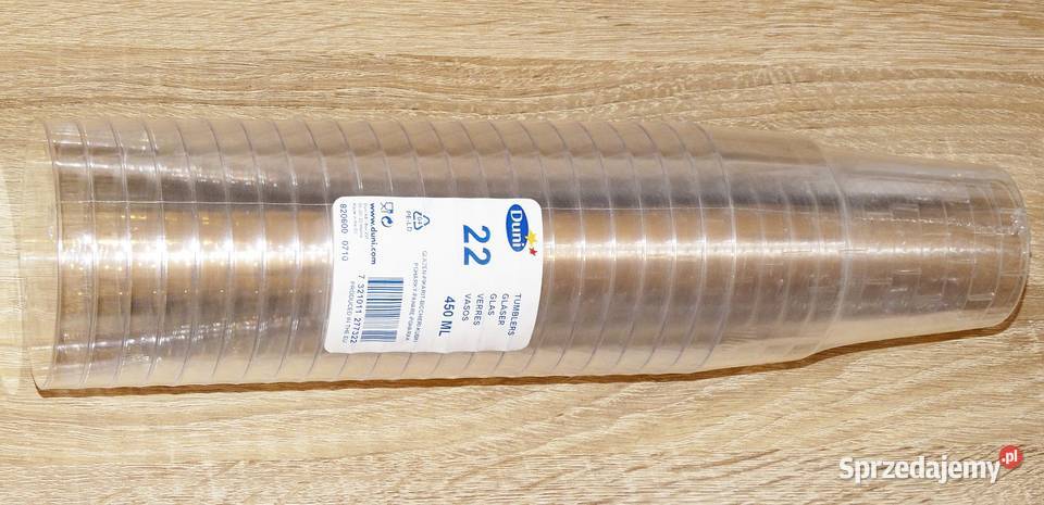 Kubki szklanki kufle plastikowe twarde PELD DUNI Szklanki i kufle Gliwice