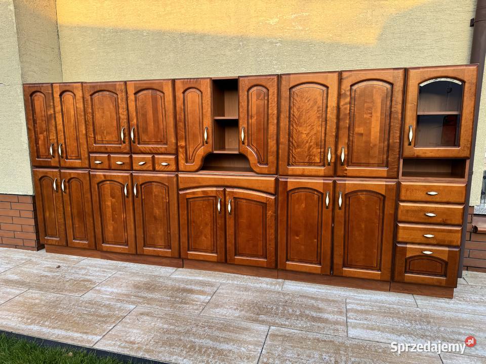 Komplet mebli kuchennych Bawaria szafki kredens