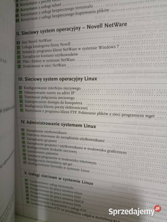 Administrowanie sieciowymi systemami podręczniki Pozostałe Warszawa