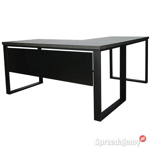 Biurko narożne lewe LOFT blenda Kamień 160 Biłgoraj