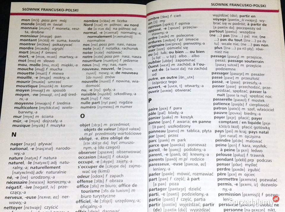 Rozmówki francuskie Rozmówki ze słownikiem PONS Chełm sprzedam