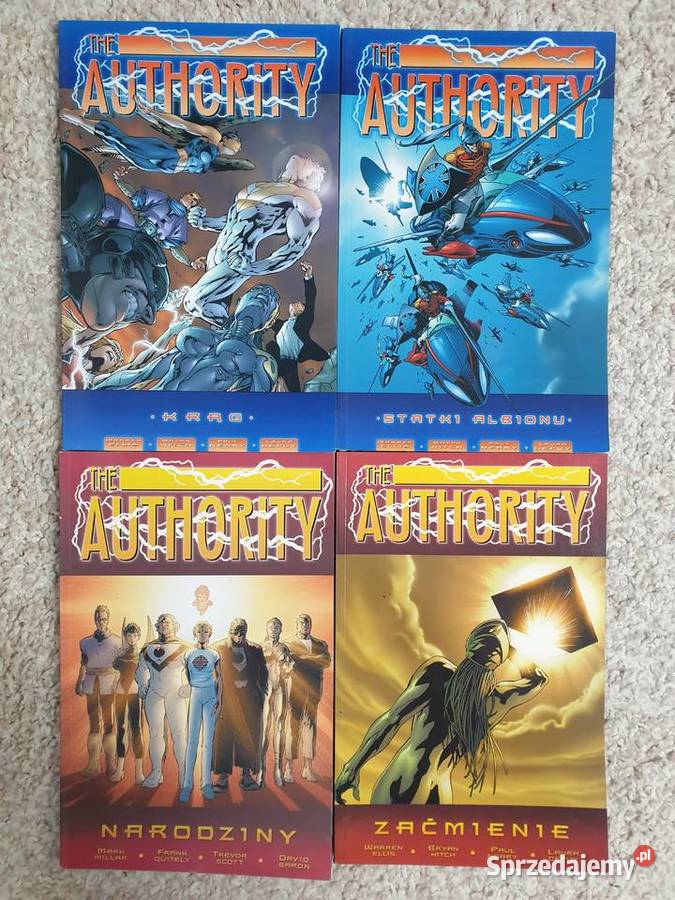 Authority komplet 4 tomy Gdynia sprzedam