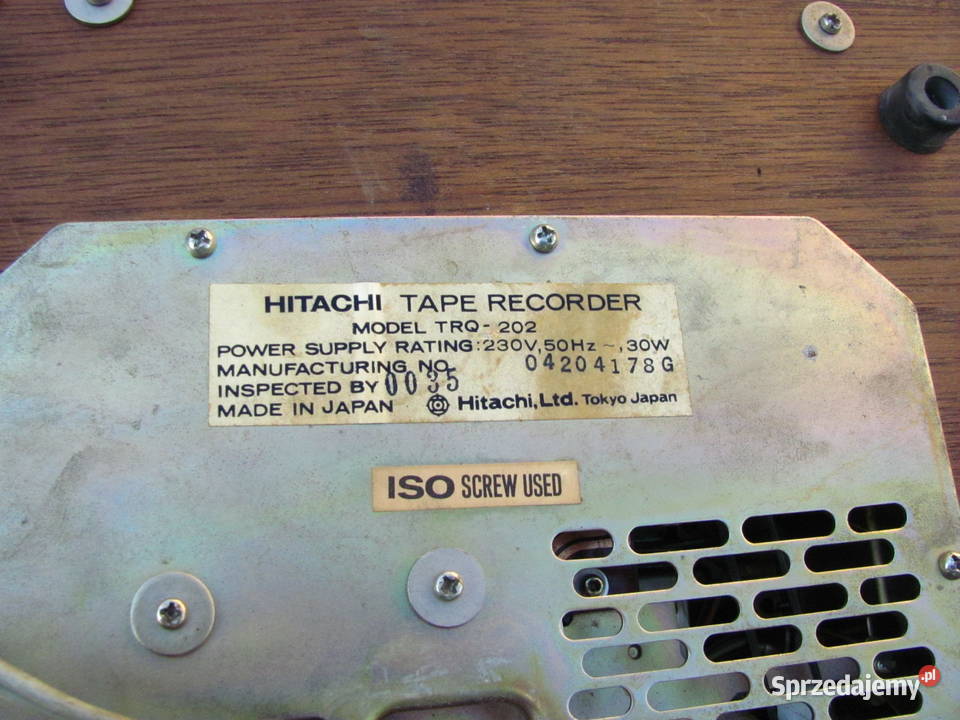 Magnetofon kasetowy Hitachi vintage made in sprzedam