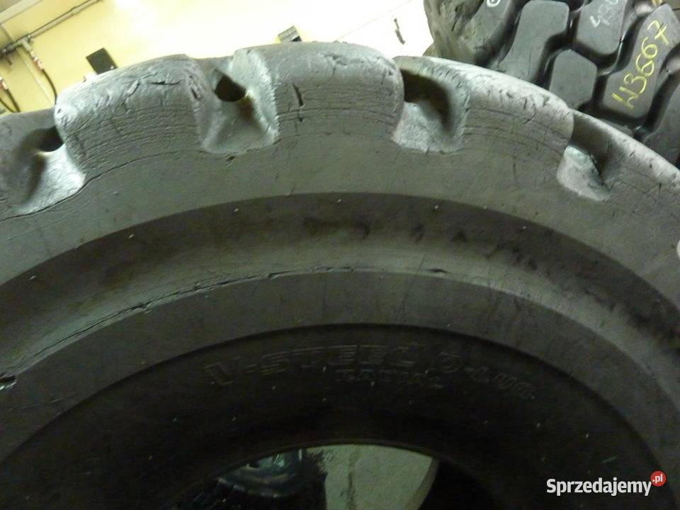 2x Opona używana przemysłowa 235R25 BRIDGESTONE Zaścianki