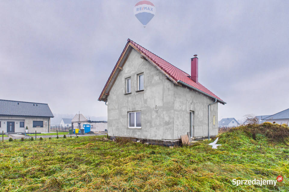 Dom wolnostojący w stanie deweloperskim Małomice sprzedam