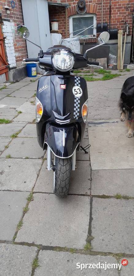 kymco like 12550 transport cała polska Gdańsk