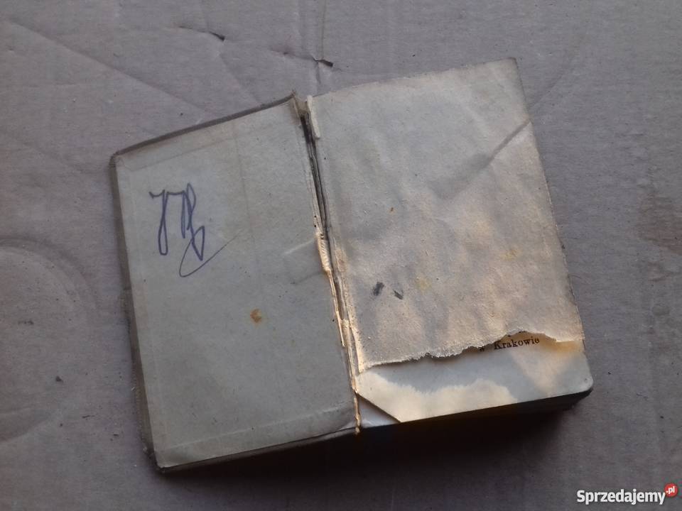 Stary słownik miniaturowy francusko polski 1948 śląskie sprzedam