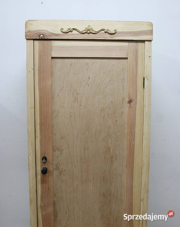 Mała Szafa Secesyjna Oczyszczona 66 AntykiMarki Marki