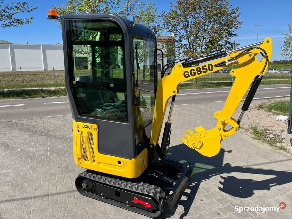 Minikoparka z kabiną GG850CAB Gunter Grossmann Iława