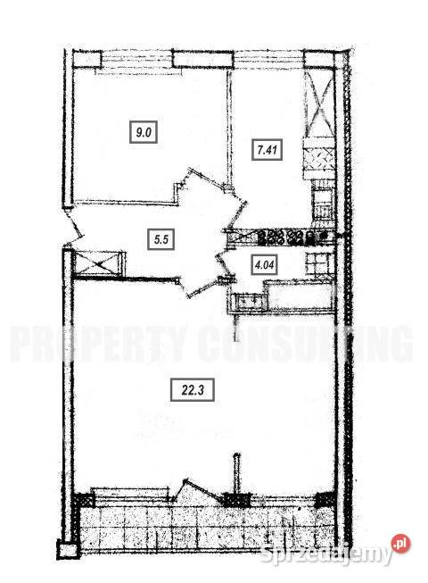 Ogłoszenie mieszkanie 4791m2 2 pokoje Warszawa sprzedam