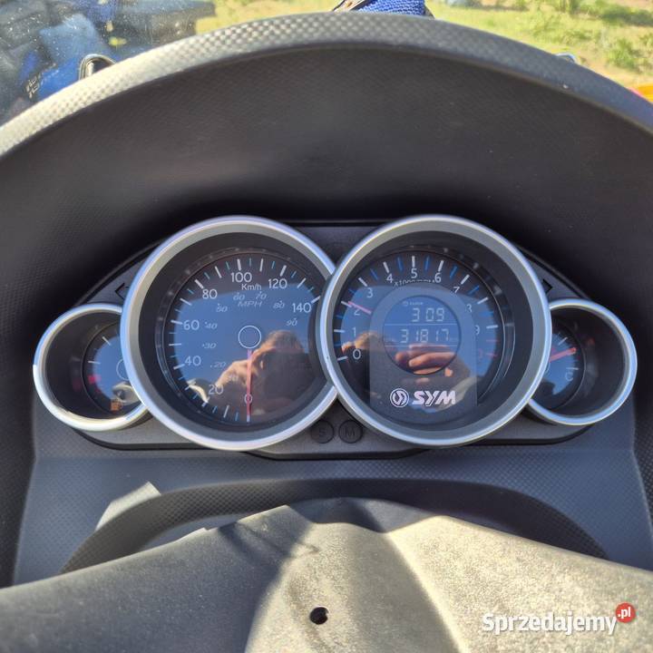 Sprzedam Sym Gts 125i efi nowe opony gotowy do Czmoń