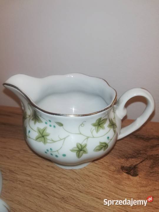 Komplet starej porcelany z PRL Warszawa